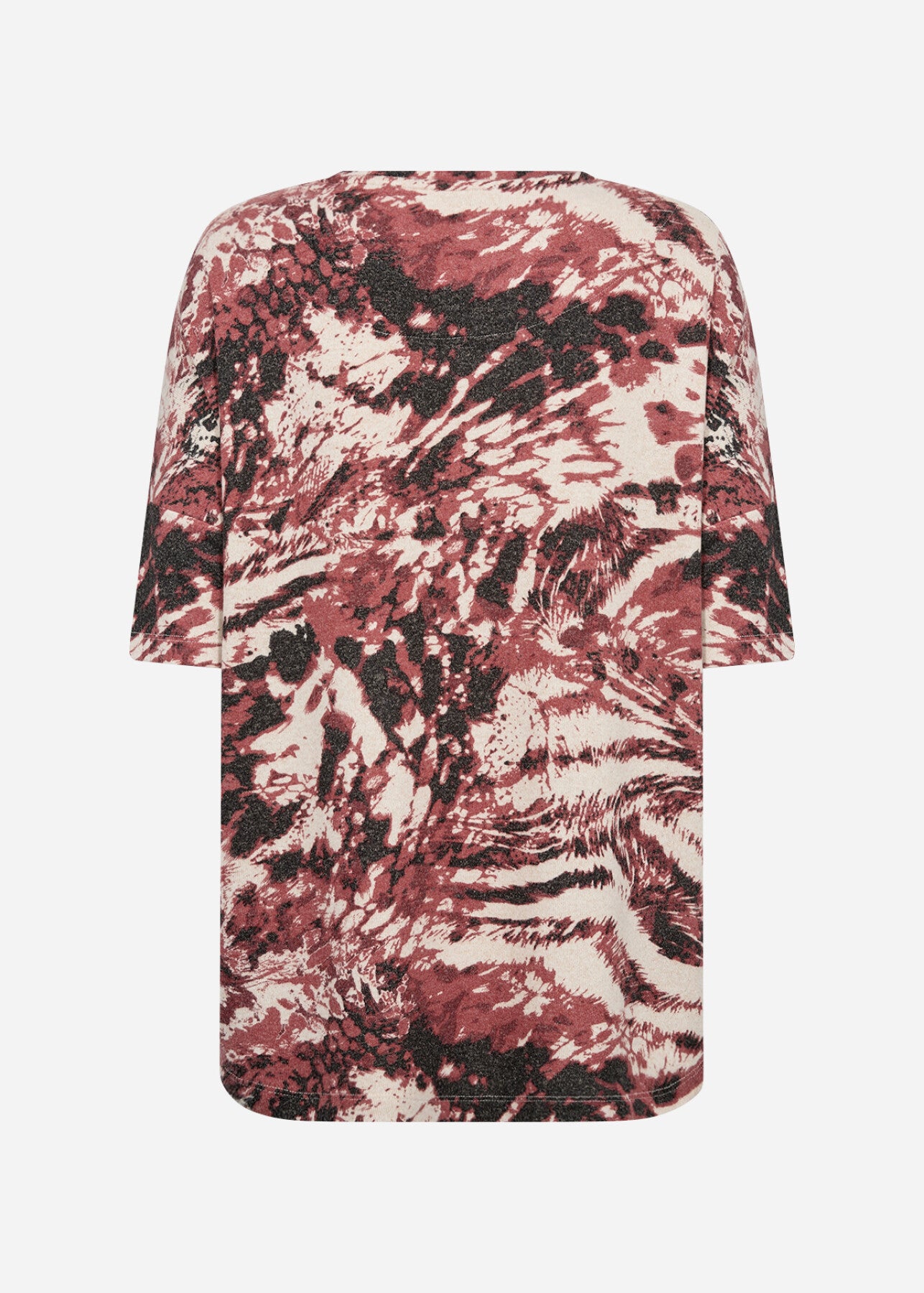 SC-BIARA AOP 140 T-shirt Rust rød