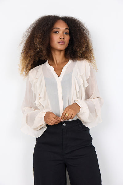 SC-NAIA 7 Skjorte Creme