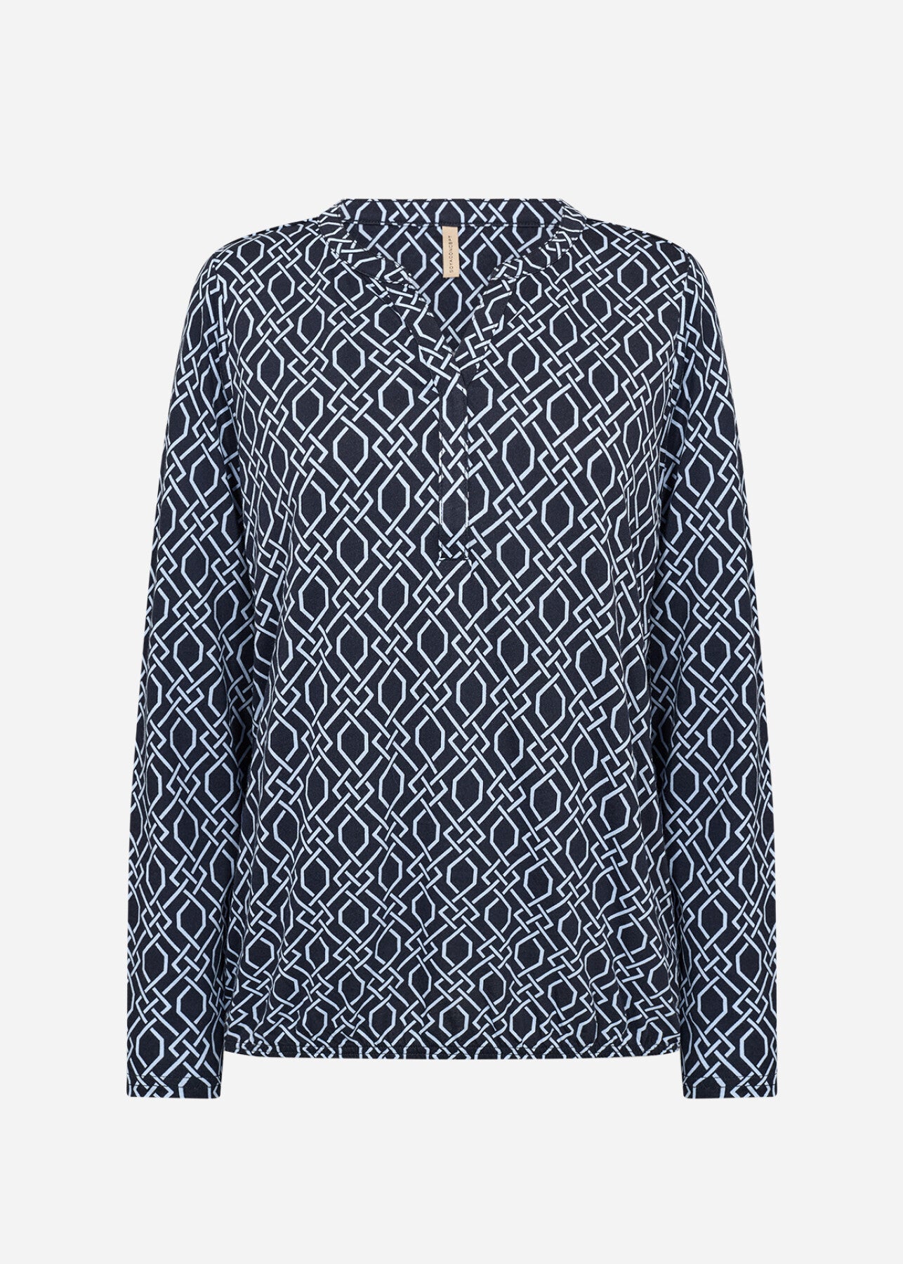 SC-FELICITY AOP 530 Bluse Navy