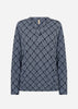 SC-FELICITY AOP 530 Bluse Navy