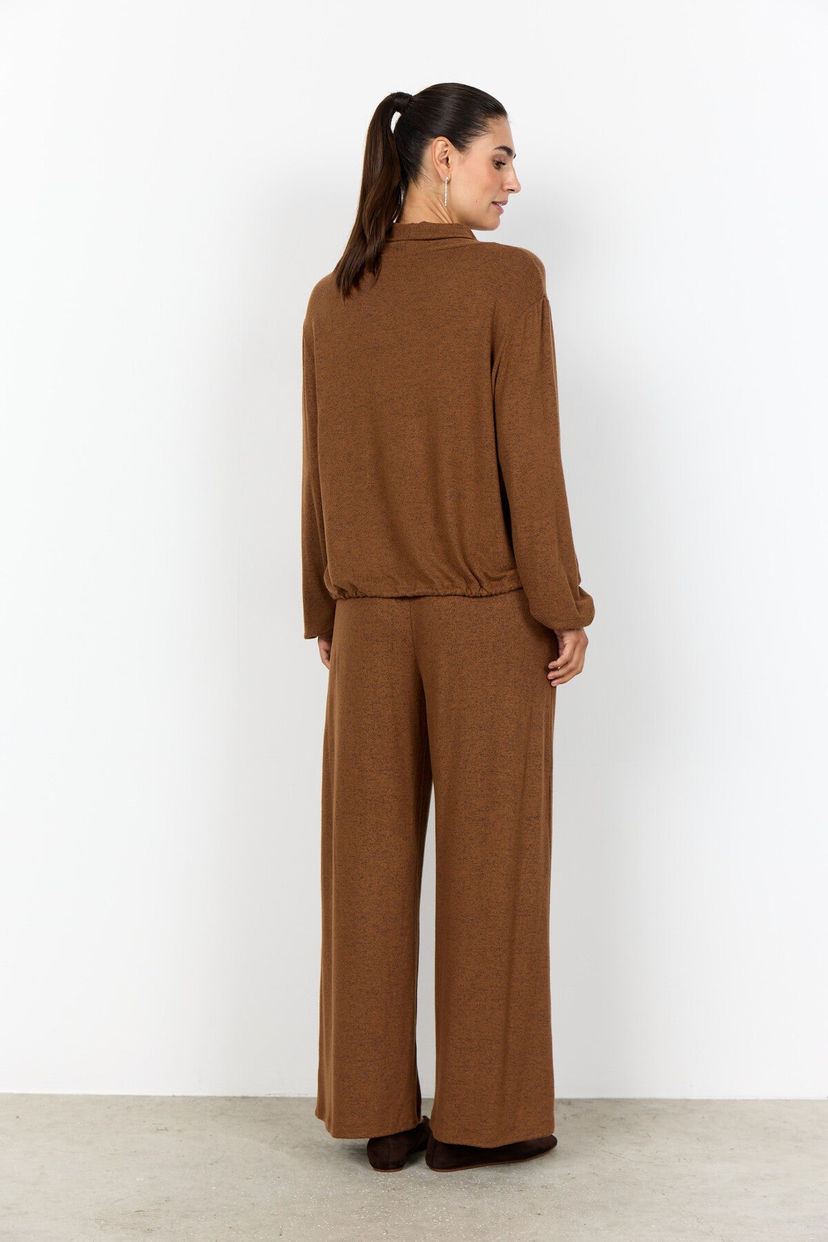SC-BIARA 147 Bluse Brun