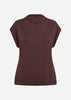 SC-BANU 314 Bluse Mørk blomme