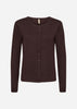 SC-DOLLIE 446 Cardigan Mørk blomme