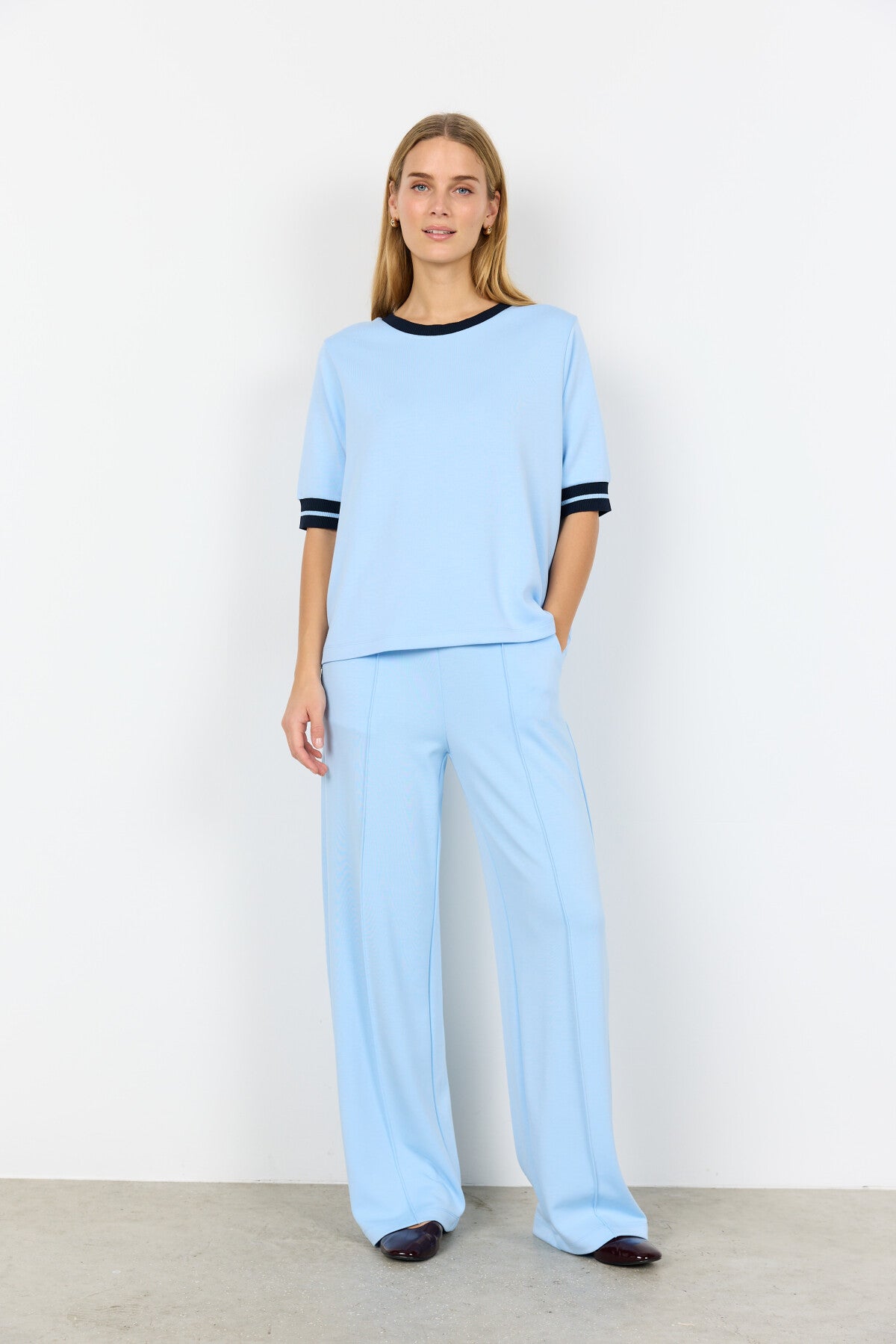 SC-BANU 286 Bluse Lyseblå