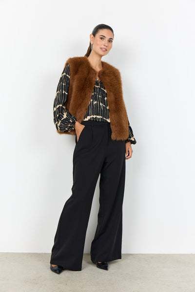 SC-NAIDA 3 Vest Brun