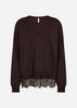 SC-DOLLIE 834 Pullover Mørk blomme