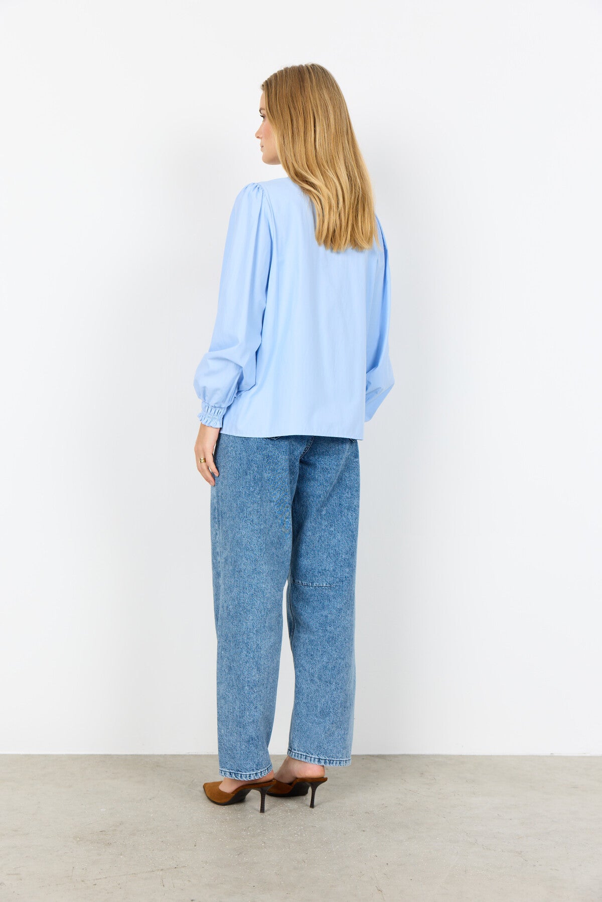 SC-NETTI 116 Skjorte Lyseblå