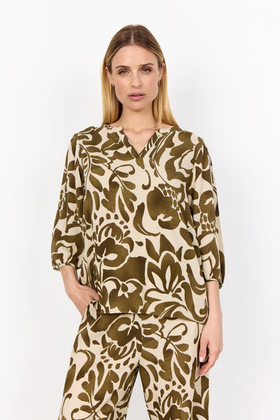 SC-SENTA 1 Bluse Oliven
