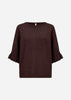 SC-HELDA 1 Pullover Mørk blomme