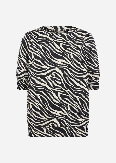 SC-FIONIA 9 Bluse Sort