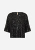 SC-ANGEL 1 Bluse Sort