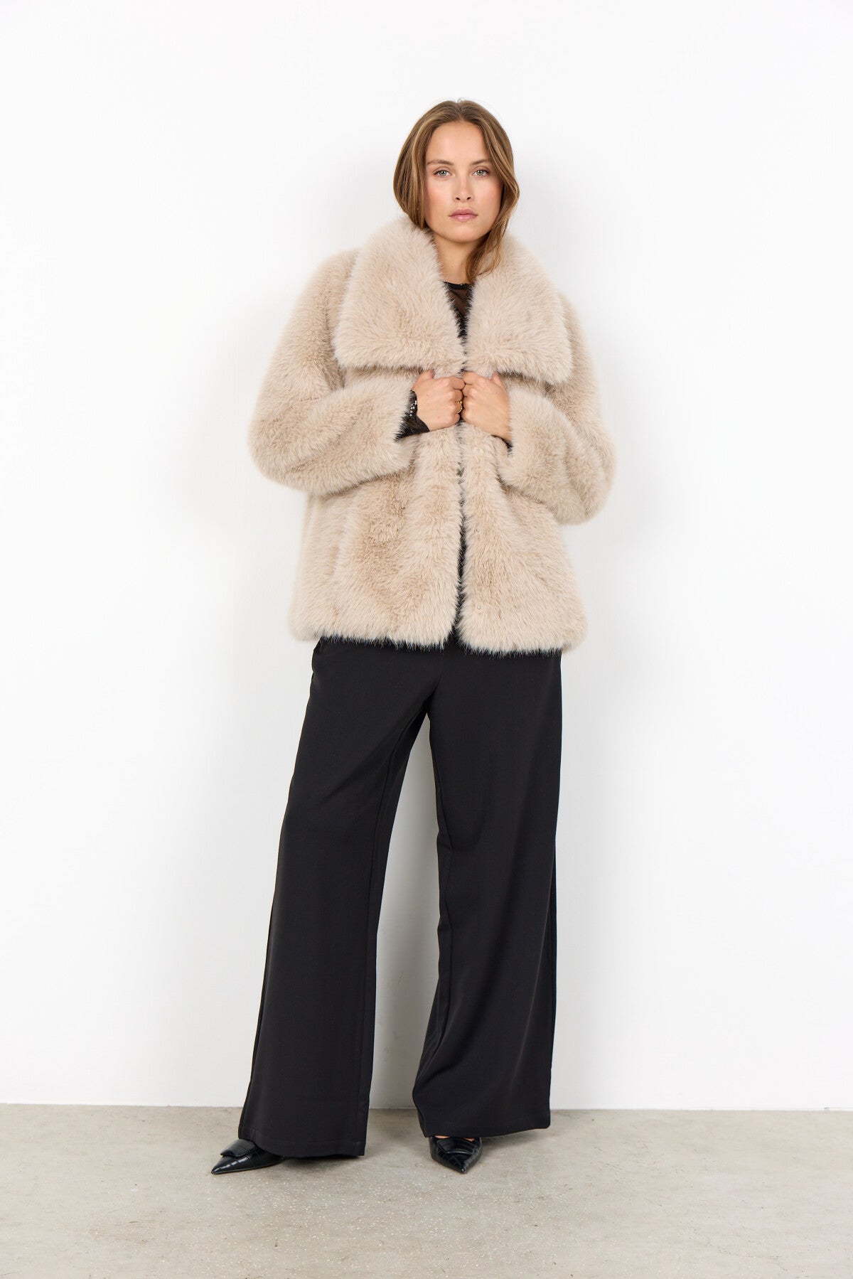 SC-NAIDA 4 Jakke Creme