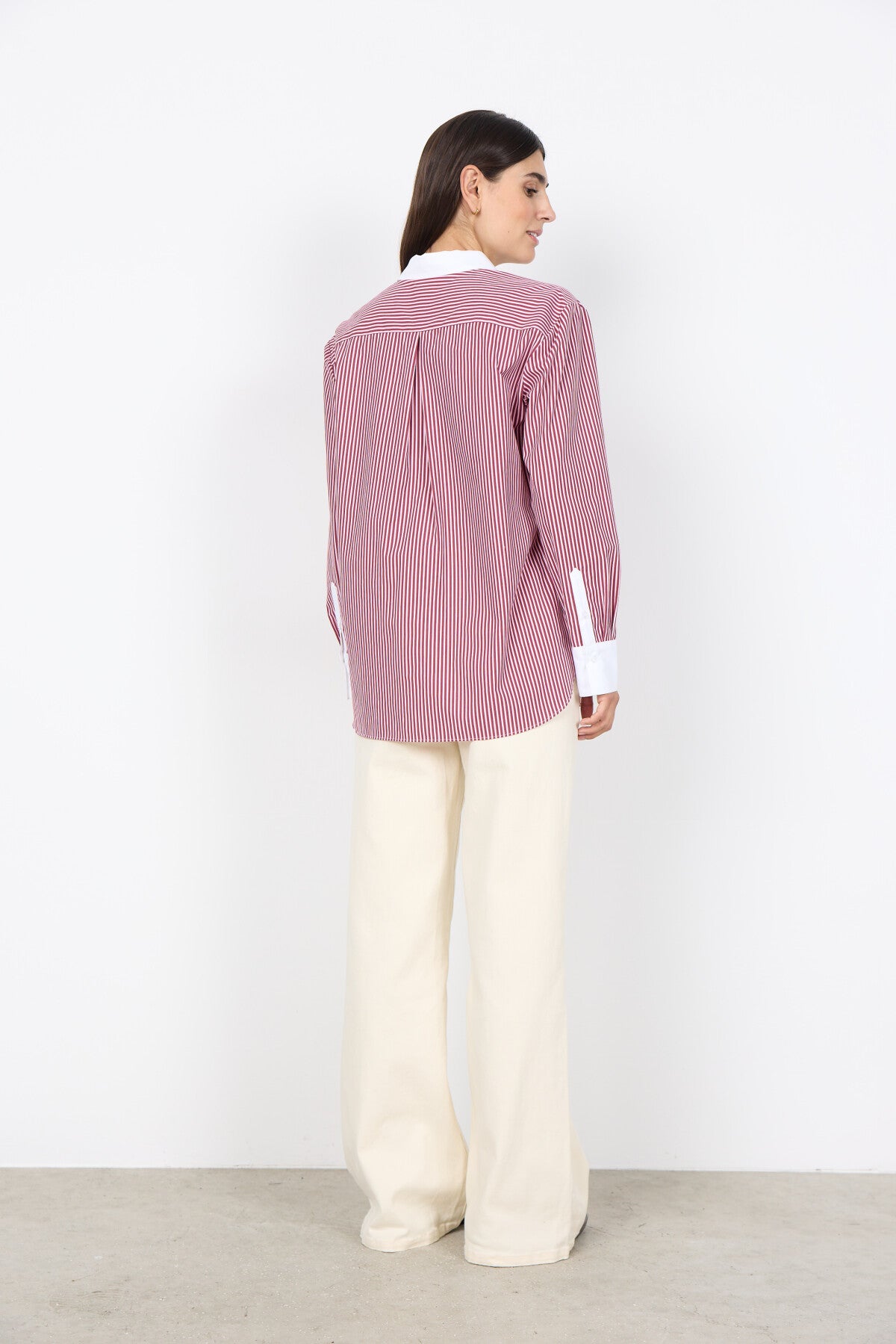 SC-BELINDA 2 Skjorte Rubin rød