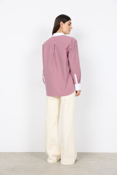 SC-BELINDA 2 Skjorte Rubin rød