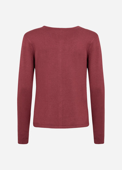 SC-DOLLIE 446 Cardigan Rubin rød