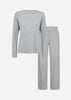 SC-ALEA SET 1 Pyjamas Lys grå