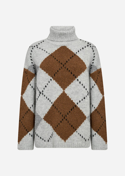 SC-ACACIE 2 Pullover Lys grå