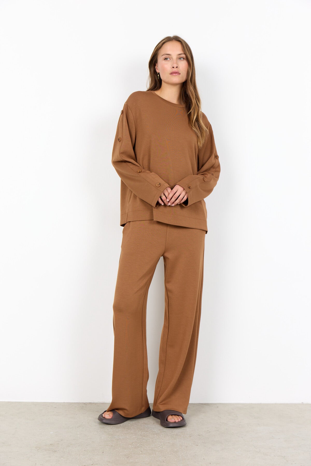 SC-BANU 267 Bluse Brun