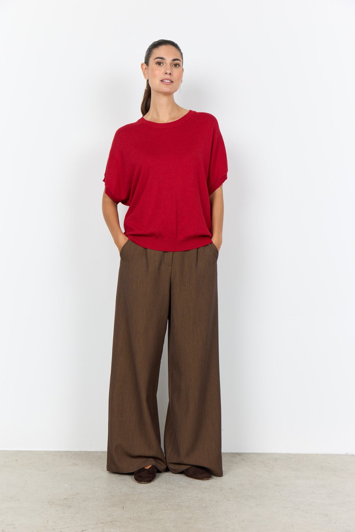 SC-DOLLIE 807 Pullover Rød