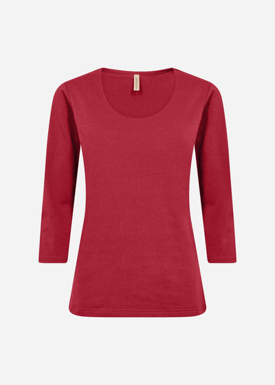 SC-PYLLE 175 T-shirt Mørk rød