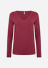 SC-MARICA 372 T-shirt Mørk rød