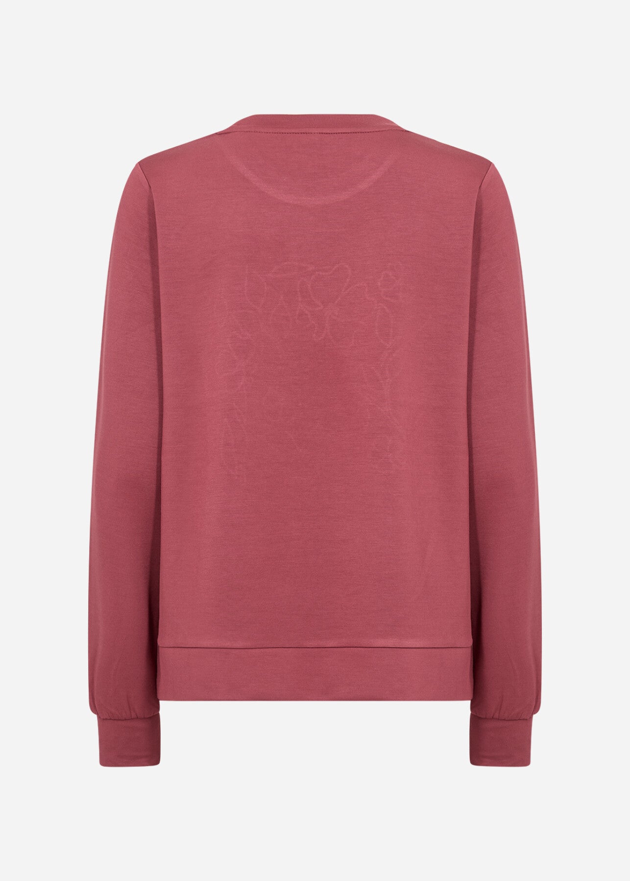 SC-BANU 287 Sweatshirt Rubin rød