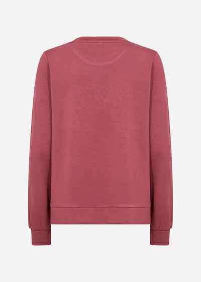 SC-BANU 287 Sweatshirt Rubin rød