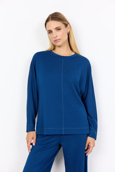 SC-BANU 262 Bluse Mørk blå