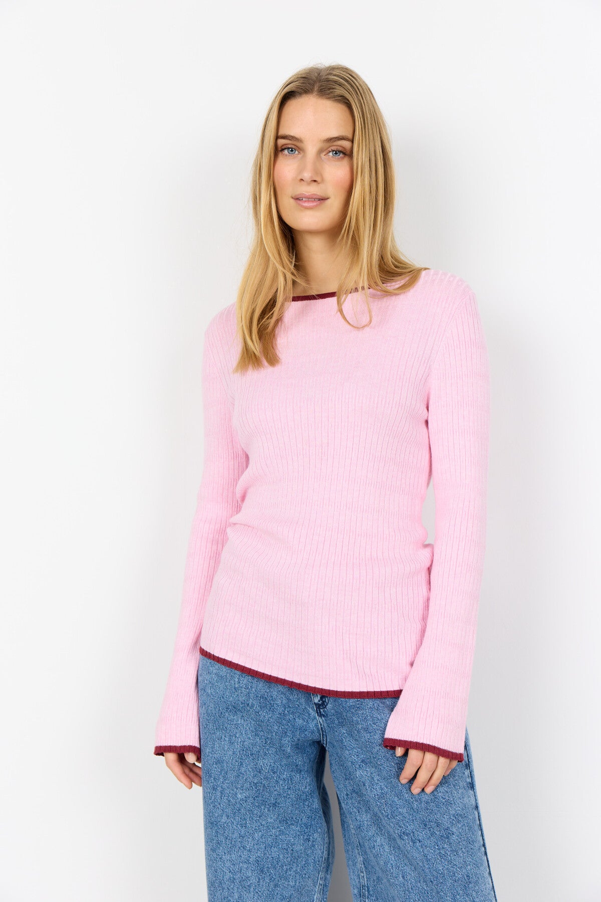 SC-DOLLIE 810 Pullover Lyserød
