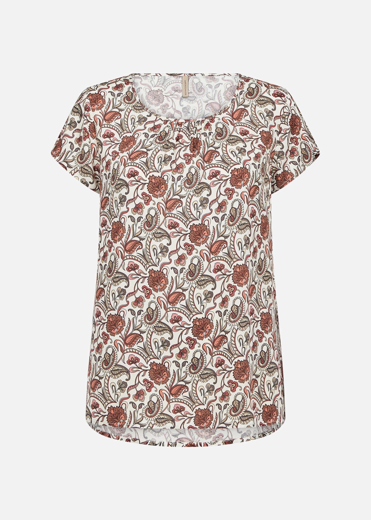 SC-SAMEA 1 Bluse Rust rød