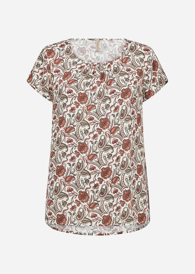 SC-SAMEA 1 Bluse Rust rød