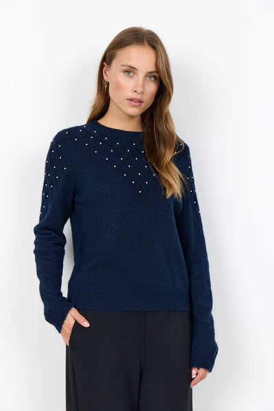 SC-NESSIE 73 Pullover Mørk blå