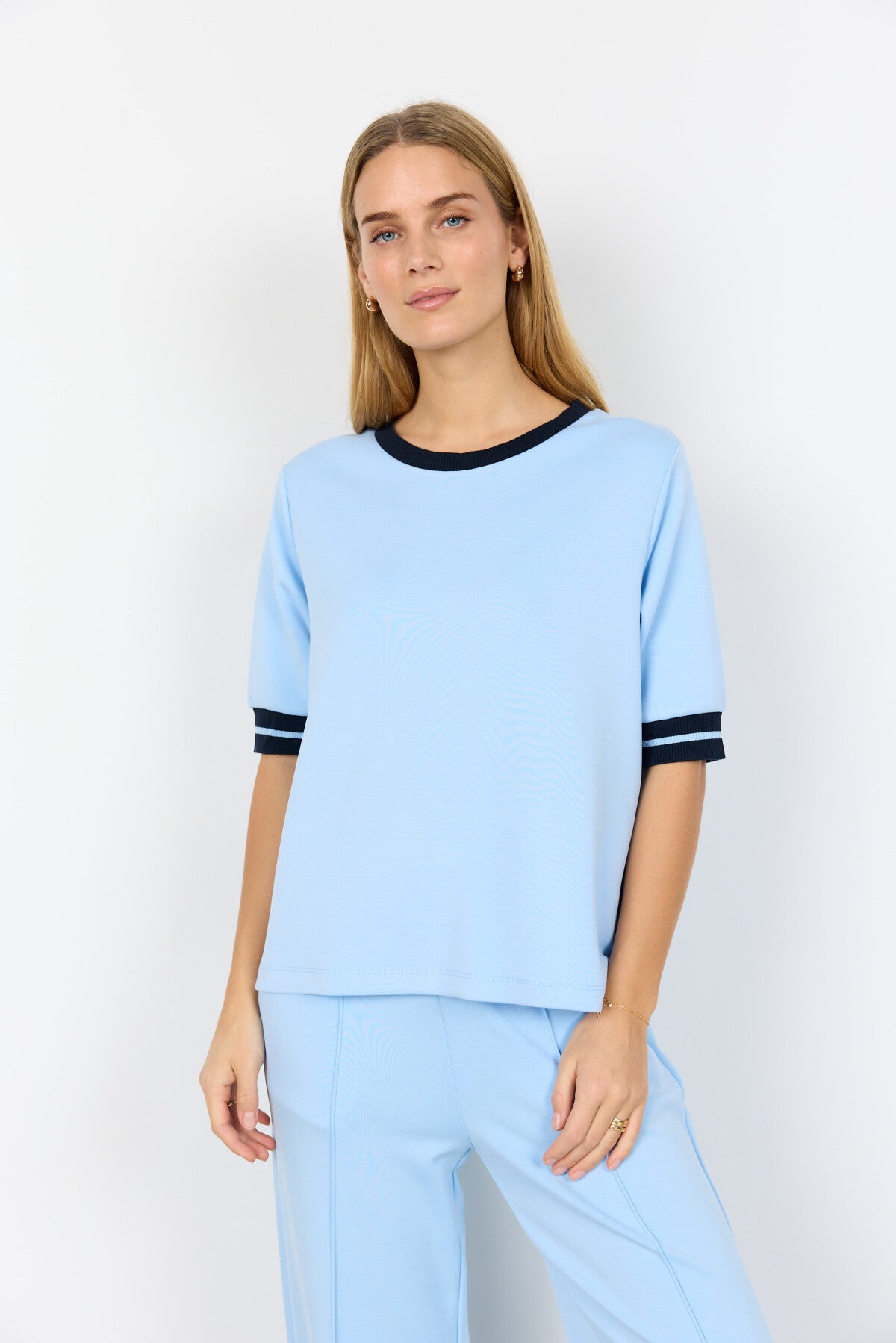 SC-BANU 286 Bluse Lyseblå