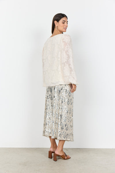 SC-ALTHEA 2 Bluse Creme