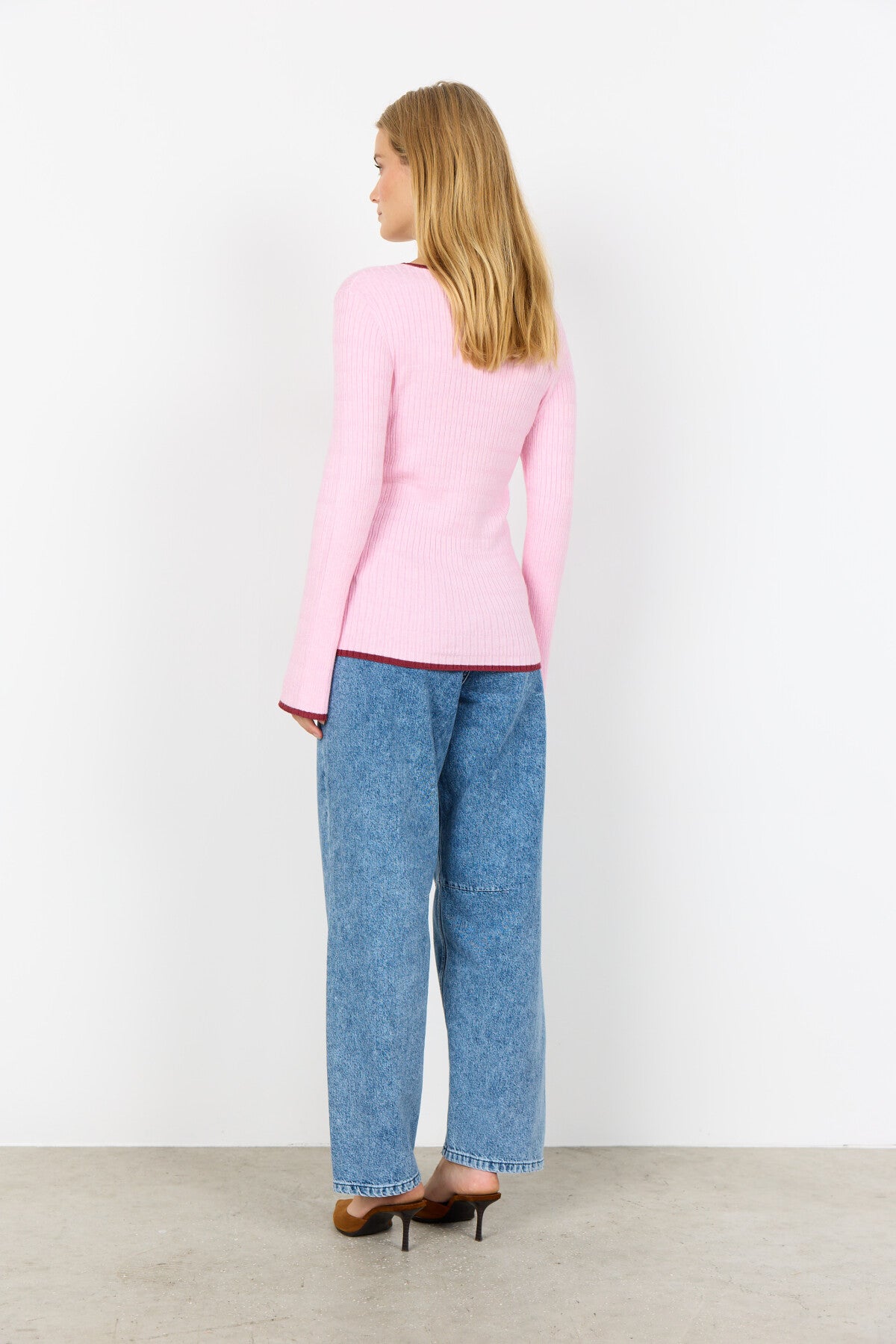 SC-DOLLIE 810 Pullover Lyserød