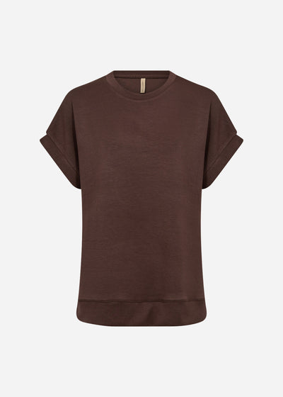 SC-BANU 245 Bluse Mørk brun