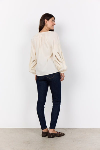 SC-CALISTE 21 Bluse Creme
