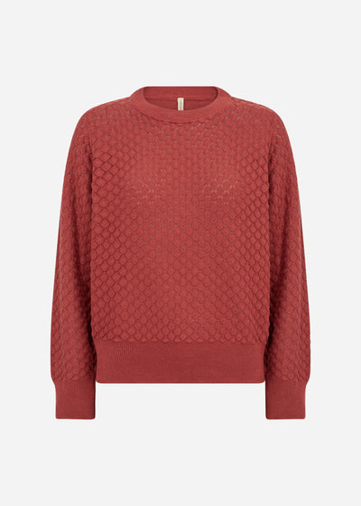 SC-AMELA 1 Pullover Rubin rød