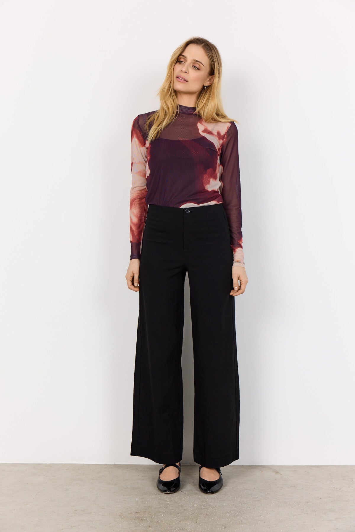 SC-ALDA AOP 57 T-shirt Lilla