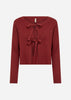 SC-KANITA 26 Cardigan Rubin rød