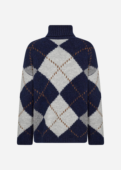 SC-ACACIE 2 Pullover Mørk blå