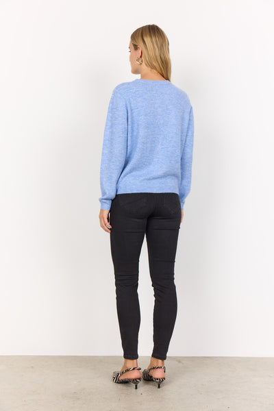 SC-ORLEAN 2 Cardigan Lyseblå