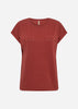 SC-SATINE 2 T-shirt Rust rød