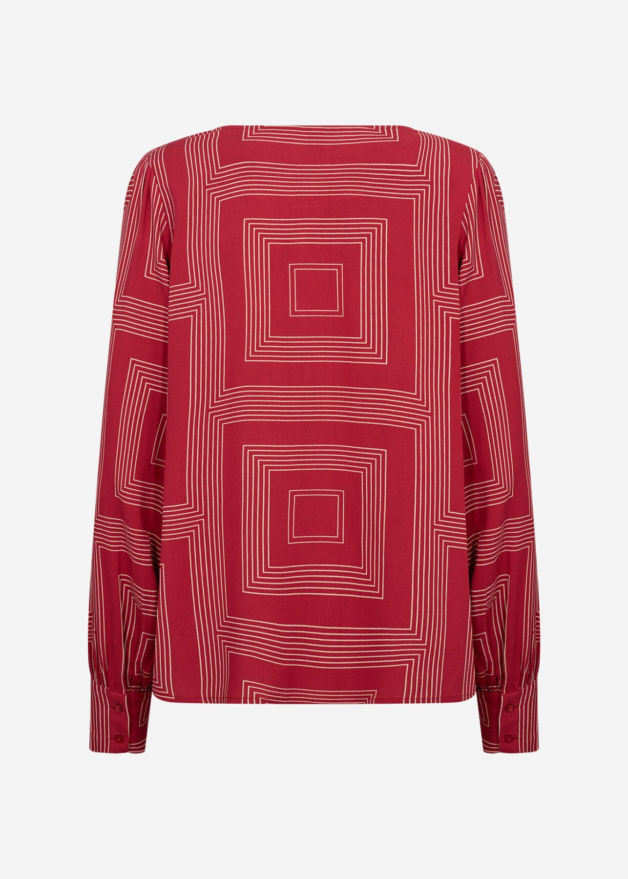 SC-ANNABEL 1 Bluse Rød