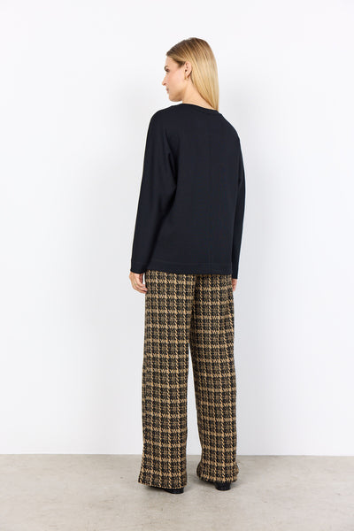 SC-BANU 262 Bluse Sort