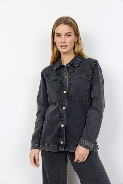 SC-NADIRA 15 Skjorte Mørk grå