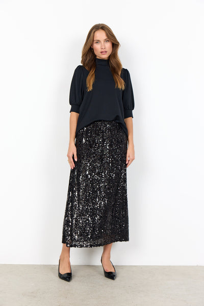 SC-VITA 4 Bluse Sort