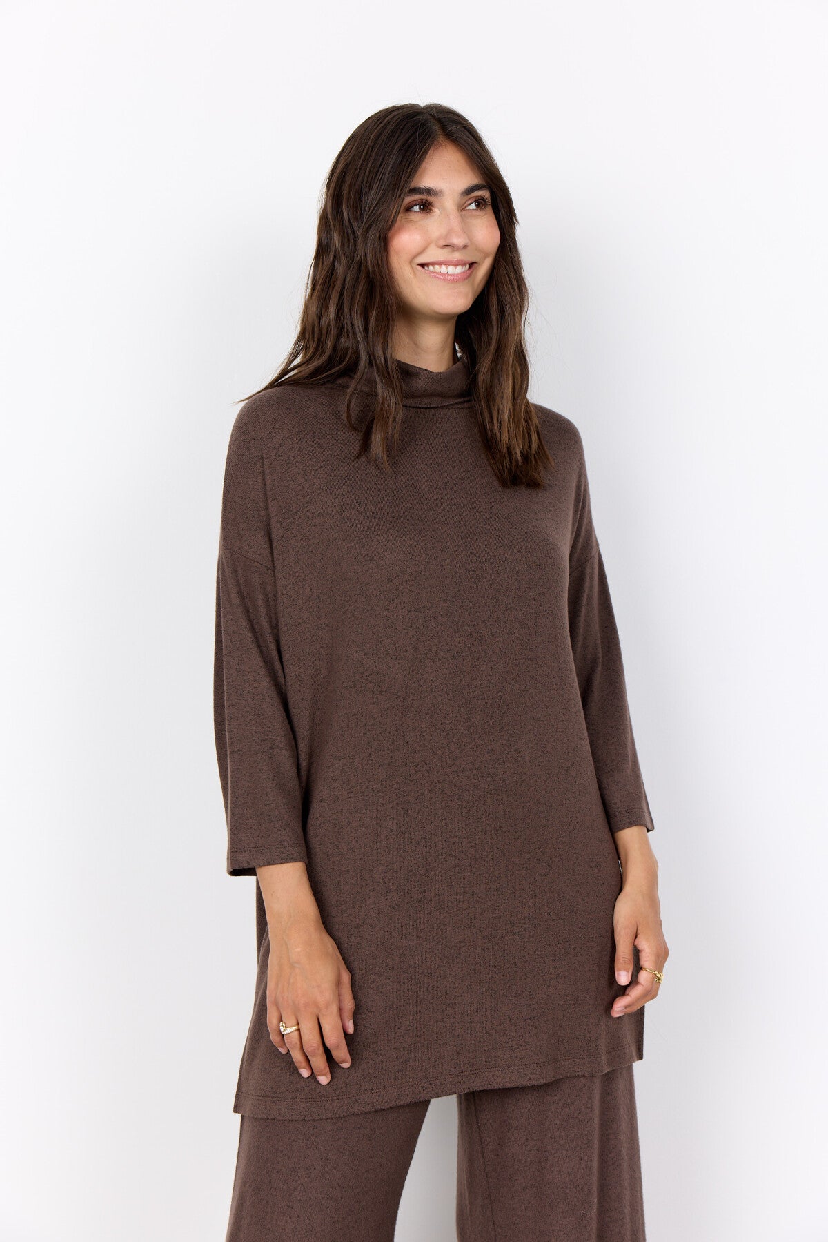 SC-BIARA 73 Sweatshirt Mørk brun