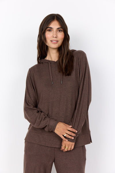 SC-BIARA 143 Sweatshirt Mørk brun
