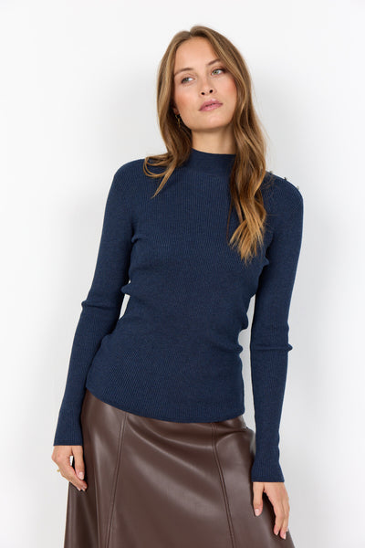 SC-DOLLIE 806 Pullover Mørk blå